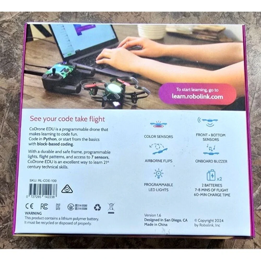 Robolink CoDrone Edu Programmable Drone